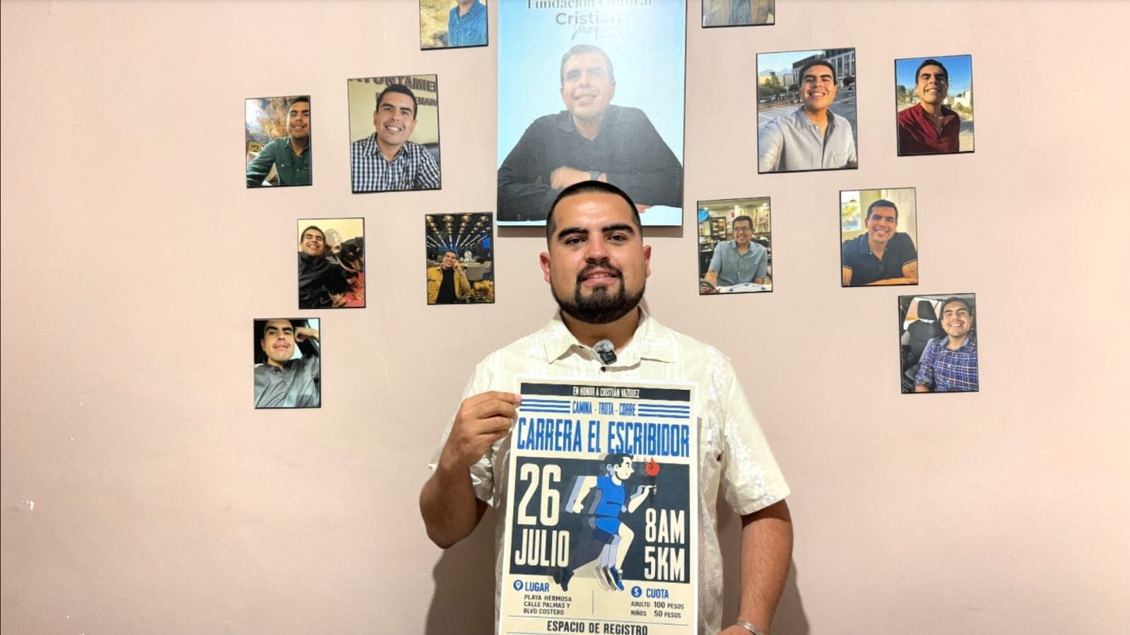 Correrán en memoria de Christian Vázquez; esperan duplicar la participación en Ensenada
