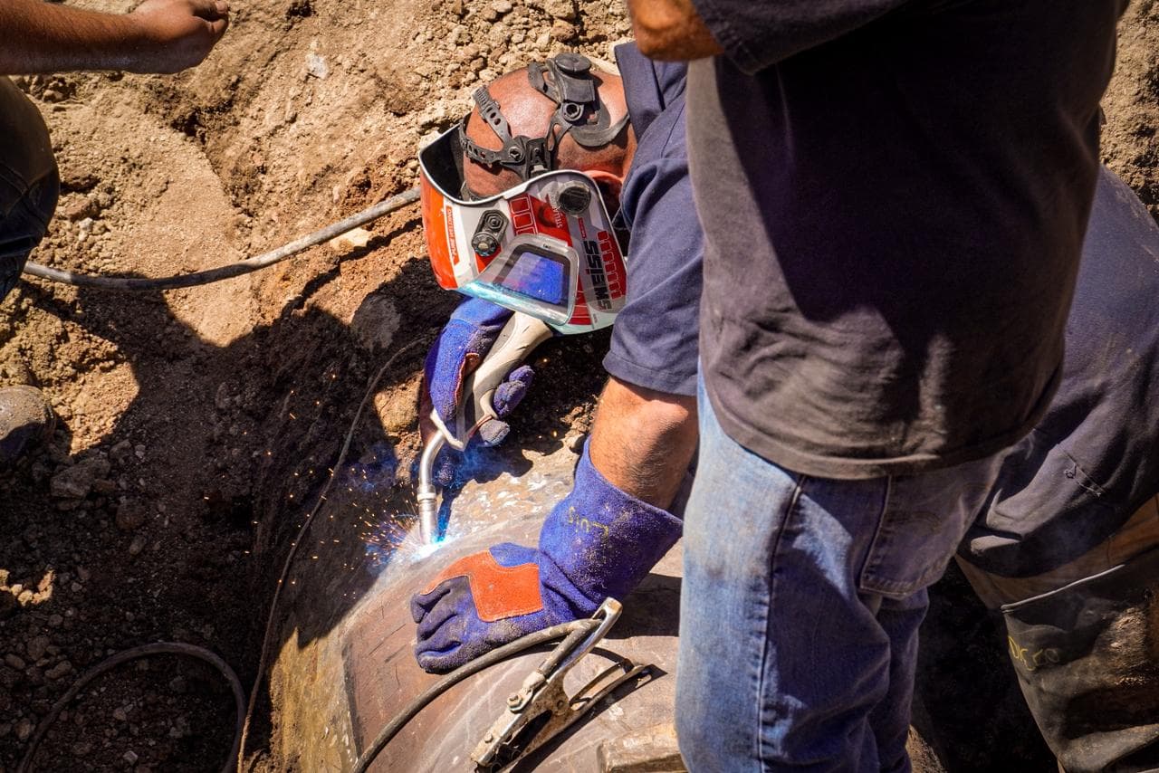 Realiza CESPE trabajos de reparación en el acueducto Morelos