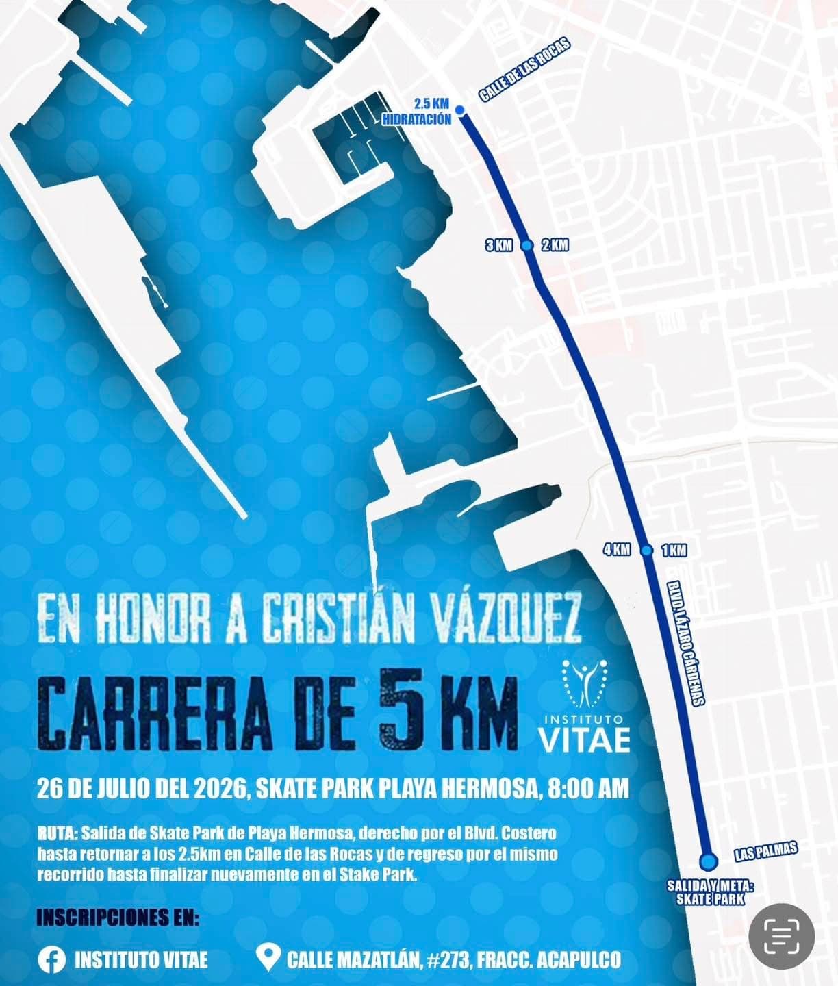 Correrán en memoria de Christian Vázquez; esperan duplicar la participación en Ensenada