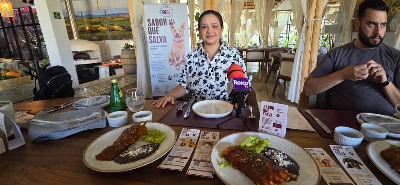 "Sabor que Salva" busca convertir cada platillo en alimento para perros y gatos rescatados