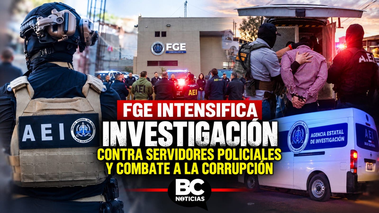 FGE investiga a policías: 36 órdenes de aprehensión por presuntos nexos con grupos criminales