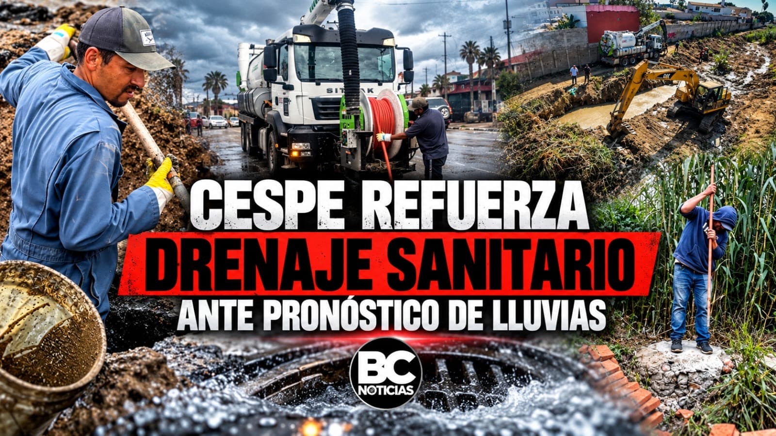 REALIZA CESPE MANTENIMIENTO PREVENTIVO AL SISTEMA SANITARIO ANTE PRONÓSTICO DE LLUVIAS