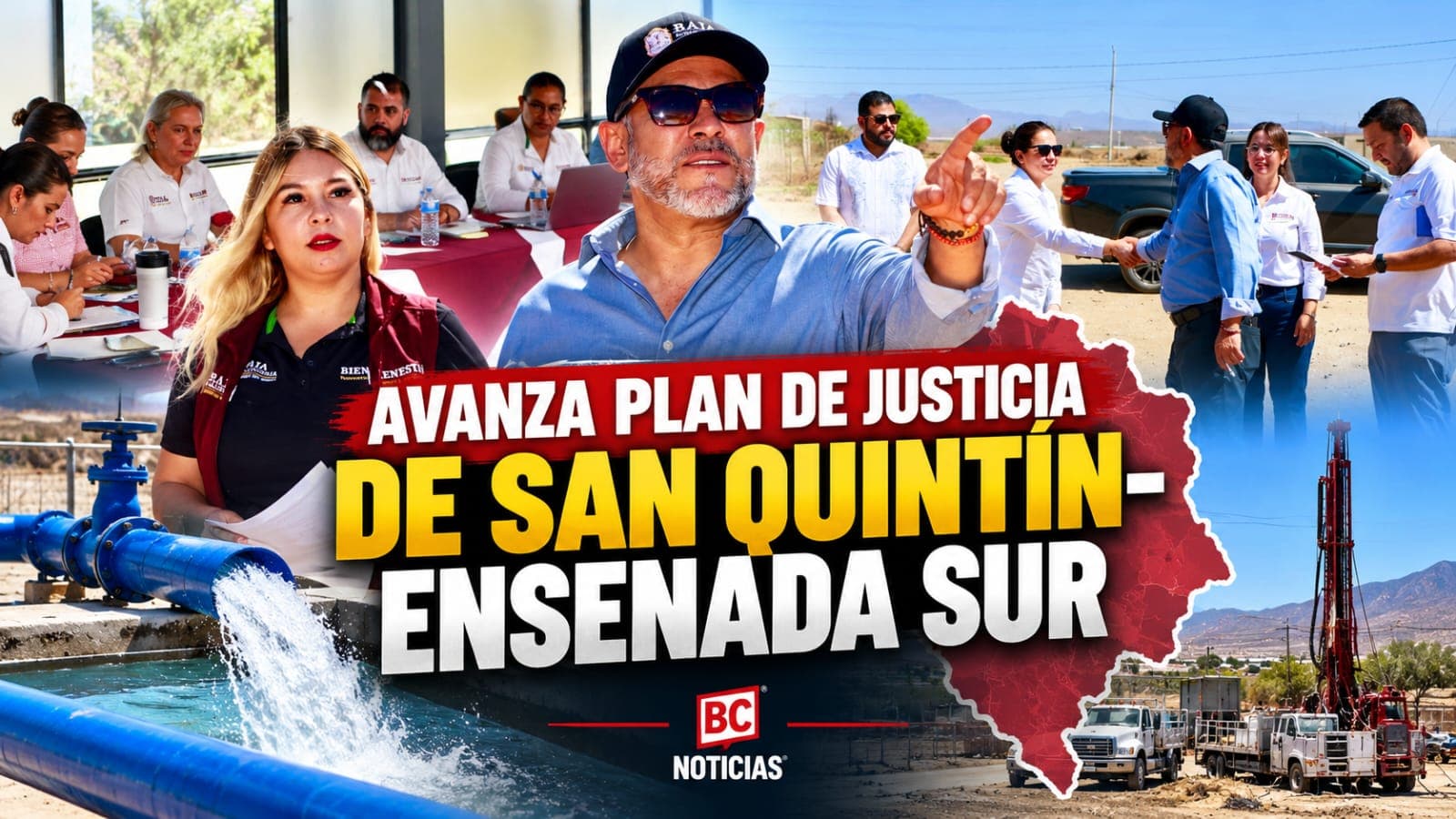 Avanza Plan de Justicia de San Quintín-Ensenada Sur