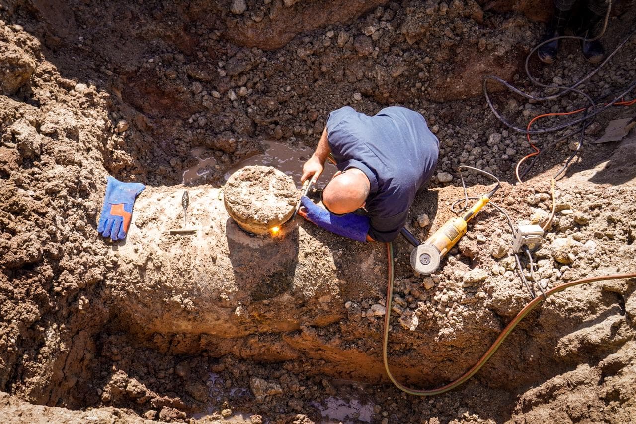 Realiza CESPE trabajos de reparación en el acueducto Morelos