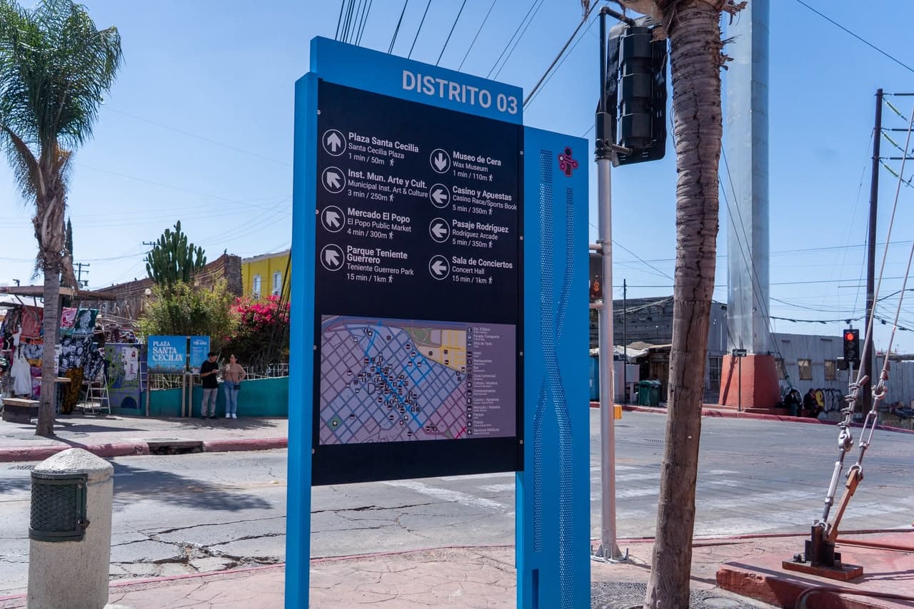 Estrenan señalética para transformar la movilidad turística en Tijuana